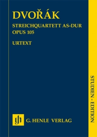 Knjiga Streichquartett As-dur op. 105 SE Antonín Dvorák