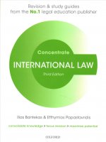 Carte International Law Concentrate Ilias Bantekas