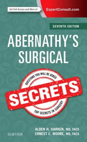 Kniha Abernathy's Surgical Secrets Alden H. Harken
