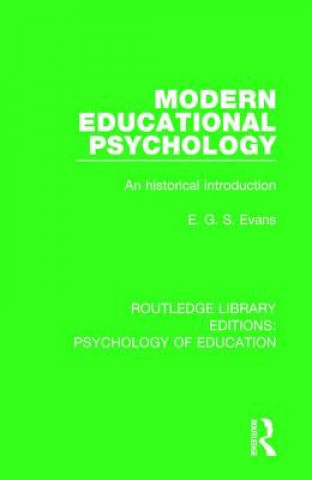 Könyv Modern Educational Psychology E. G. S. Evans