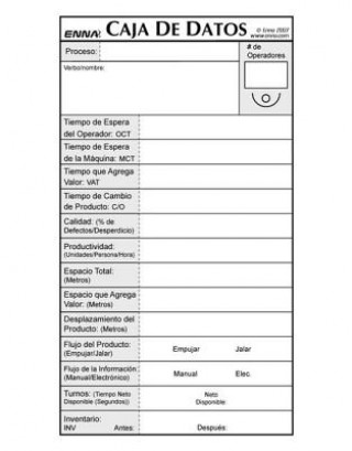 Knjiga VSM Data Boxes (Spanish) Enna