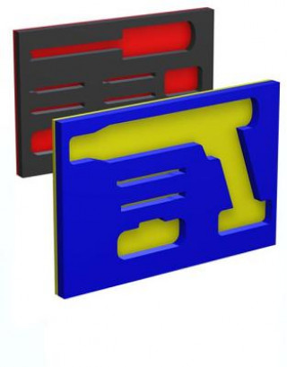 Carte Tool Kit Foam: Yellow/Blue Enna