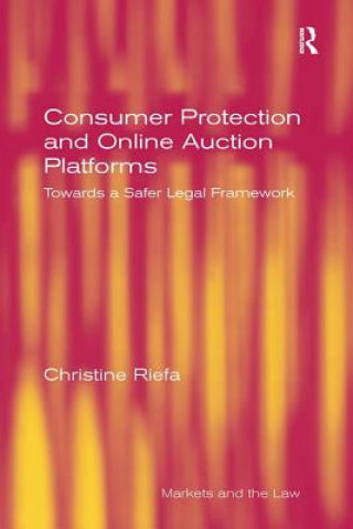 Kniha Consumer Protection and Online Auction Platforms Riefa