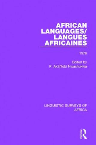 Knjiga African Languages/Langues Africaines NWACHUKWU