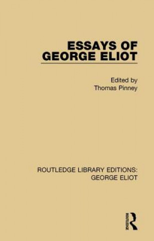 Carte Essays of George Eliot 