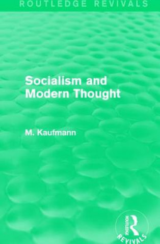 Buch Socialism and Modern Thought M. Kaufmann