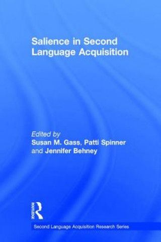 Kniha Salience in Second Language Acquisition 