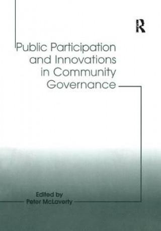 Książka Public Participation and Innovations in Community Governance 