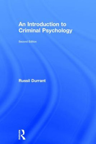 Könyv Introduction to Criminal Psychology Russil Durrant