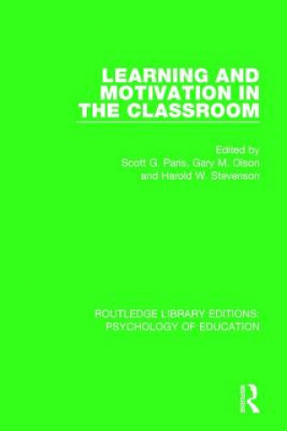 Kniha Learning and Motivation in the Classroom 