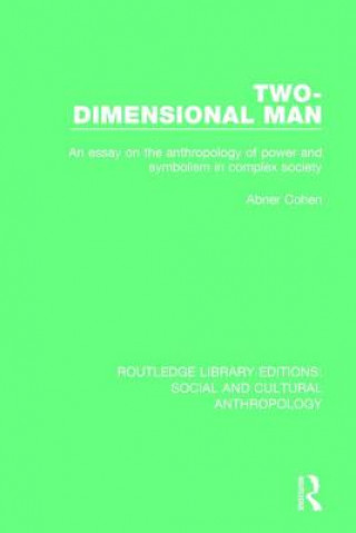 Livre Two-Dimensional Man Abner Cohen