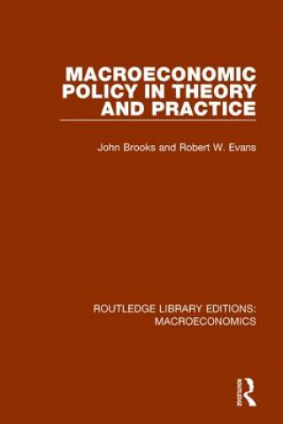 Kniha Macroeconomic Policy Robert W. Evans