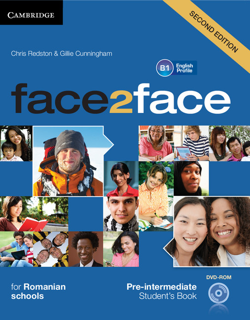 Kniha face2face Pre-intermediate Student's Book with DVD-ROM Romanian Edition Chris Redston