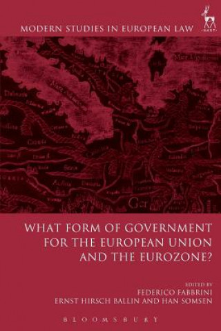 Kniha What Form of Government for the European Union and the Eurozone? 