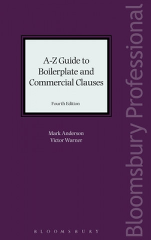 Buch A-Z Guide to Boilerplate and Commercial Clauses Victor Warner