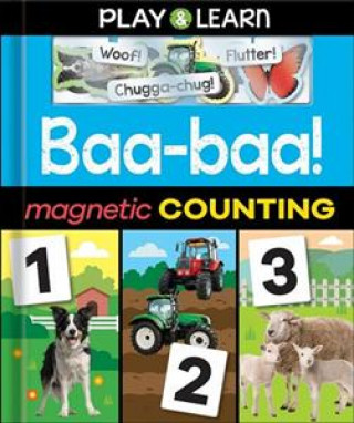 Książka Baa-Baa! Magnetic Counting Nat Lambert