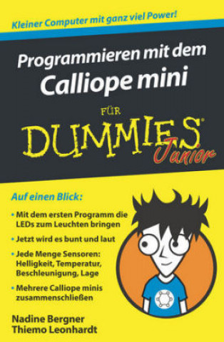 Könyv Programmieren mit dem Calliope mini fur Dummies Junior WILEY