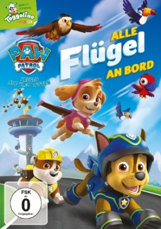 Video Paw Patrol: Alle Flügel an Bord, 1 DVD 