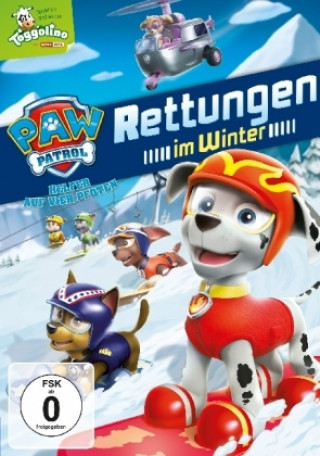 Videoclip Paw Patrol - Rettungen im Winter, 1 DVD 