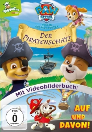 Videoclip Paw Patrol - Der Piratenschatz, 1 DVD 