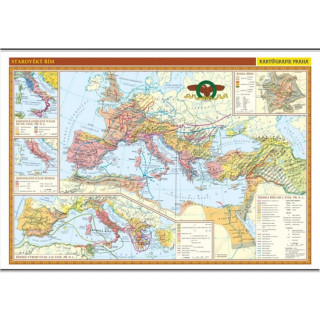 Книга Starověký Řím - školní nástěnná mapa/136 x 96 cm 