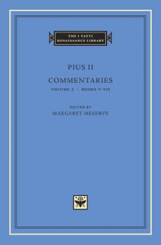 Könyv Commentaries Pius II