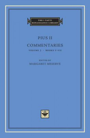 Kniha Commentaries Pius II