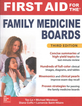 Kniha First Aid for the Family Medicine Boards, Third Edition Tao Le