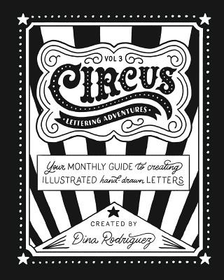Kniha Vol 3 Circus Lettering Adventures Dina Rodriguez