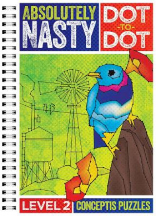Книга Absolutely Nasty Dot-to-Dot Level 2 Conceptis Puzzles