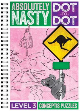 Книга Absolutely Nasty Dot-to-Dot Level 3 Conceptis Puzzles