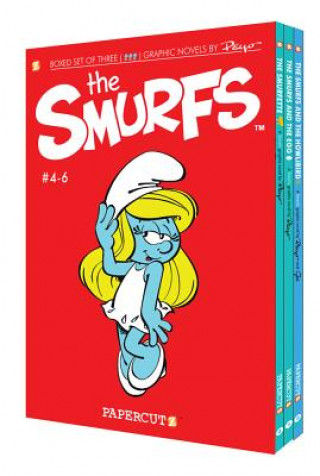 Carte Smurfs Graphic Novels Boxed Set: Vol. #4-6, The Gos