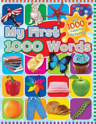 Book My First 1000 Words: With 1000 Colorful Pictures! Racehorse For Young Readers