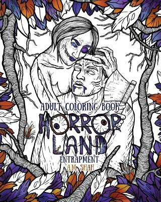 Książka Adult Coloring Book Horror Land A. M. Shah