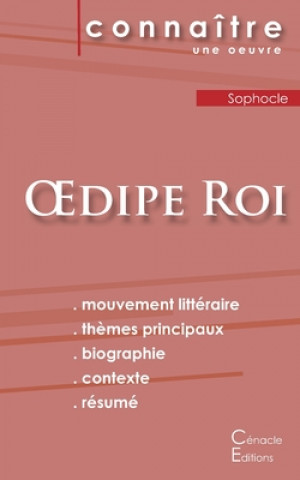 Kniha Fiche de lecture OEdipe Roi de Sophocle (Analyse litteraire de reference et resume complet) Sophocle