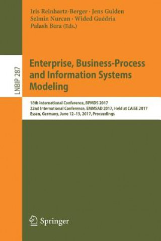 Buch Enterprise, Business-Process and Information Systems Modeling Iris Reinhartz-Berger