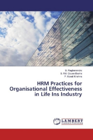 Książka HRM Practices for Organisational Effectiveness in Life Ins Industry B. Raghavendra