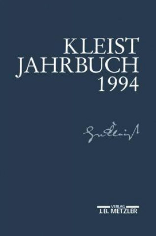 Carte Kleist-Jahrbuch 1994 Hans Joachim Kreutzer
