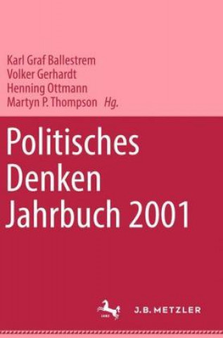 Knjiga Politisches Denken. Jahrbuch 2001 "Deutschen Gesellschaft zur Erforschung der Politischen Bildung"