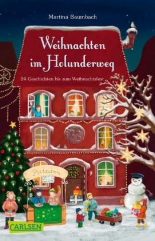 Книга Weihnachten im Holunderweg - 24 Geschichten bis zum Weihnachtsfest Martina Baumbach