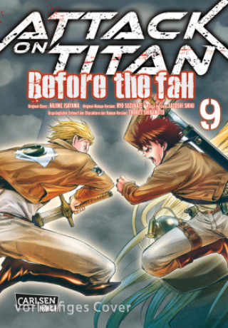 Book Attack on Titan - Before the Fall 9 Hajime Isayama