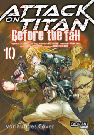 Book Attack on Titan - Before the Fall 10 Hajime Isayama