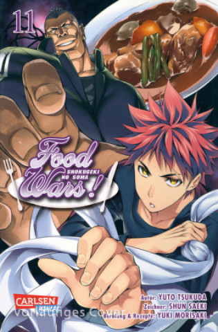 Kniha Food Wars - Shokugeki No Soma 11 Yuto Tsukuda
