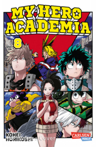 Kniha My Hero Academia 08 Kohei Horikoshi