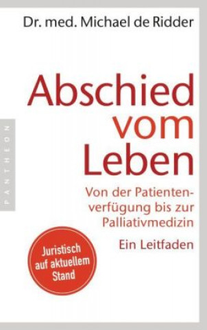 Kniha Abschied vom Leben Michael De Ridder