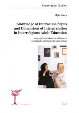 Kniha Knowledge of Interaction Styles and Dimensions of Interpretation in Interreligious Adult Education Mijke Jetten