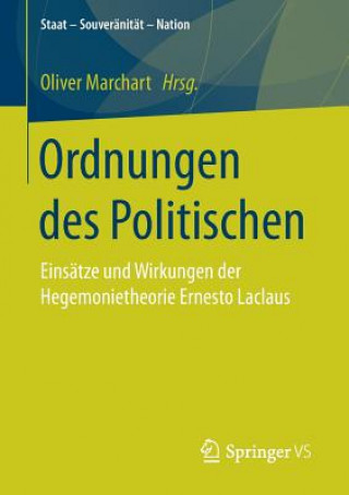 Könyv Ordnungen Des Politischen Oliver Marchart