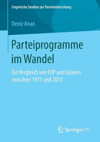 Knjiga Parteiprogramme Im Wandel Deniz Anan