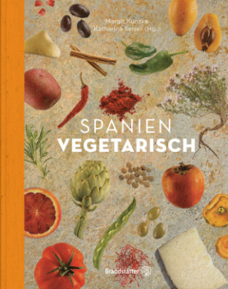 Kniha Spanien vegetarisch Margit Kunzke