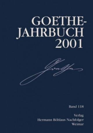 Carte Goethe Jahrbuch Jochen Golz